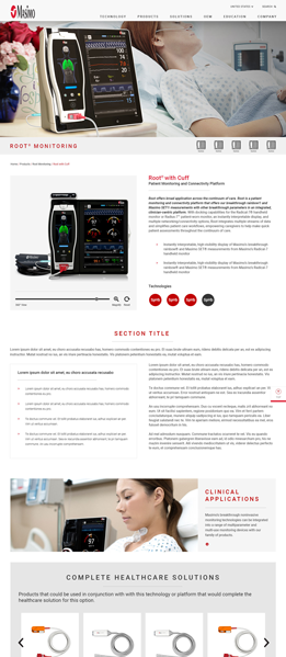 Masimo HCP Root Product Concept Design